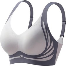 Wireless Push Up Bra High Support Underwear Bra Yoga Sports Liftup Bra