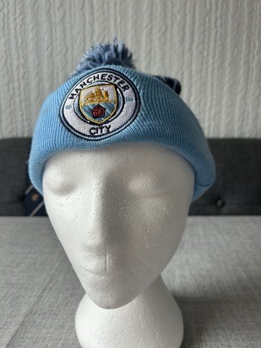 Manchester city beanie hat - city,