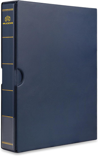 Stamp binder with slipcase - binder,
