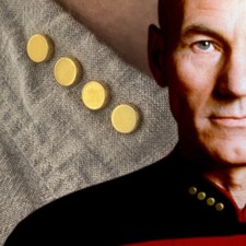 Metal Rank Pips - Star Trek