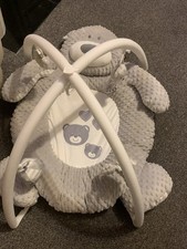 Grey And White Shape Of A Bear