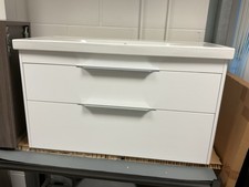 Shoreditch 100cm White Wall