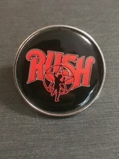 RUSH pin Badge Patch New High