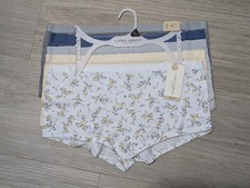 Laura Ashley Organic Cotton Briefs Boyshorts Pack of 5