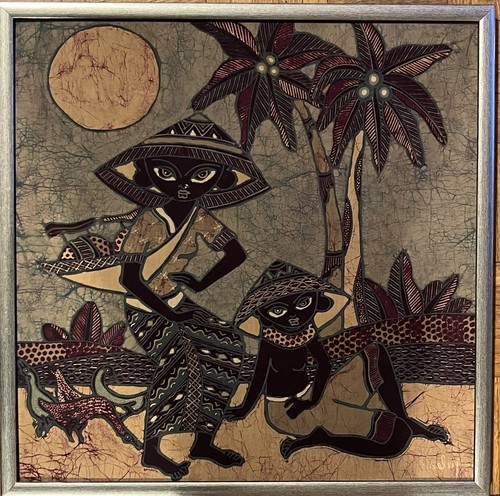 Original batik signed - batik,