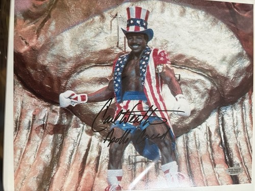 Carl weathers autographed - carl,