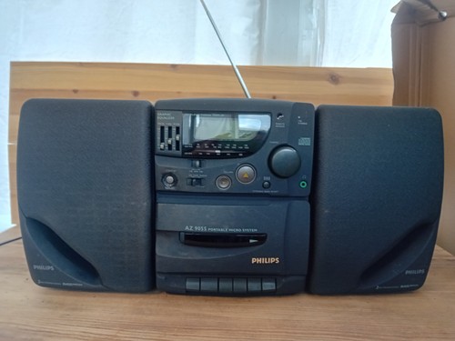 Philips cassette player - cd,