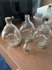 John Haig Dimple Scotch Whisky Bottle Vintage Without Lid