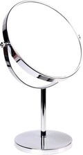 HIMRY Standing Mirror, 7x Magnification, 8 Inch, 360Â° Rotatable Chrome-Plated N