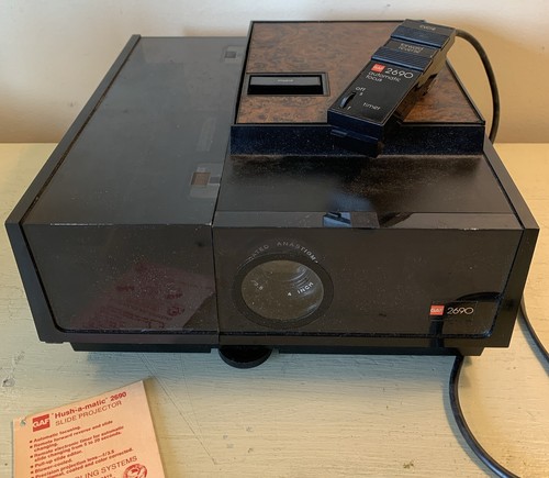 Gaf 2690 slide projector model - slide,