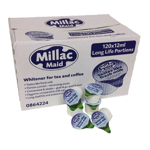 Milk portions millac maid 120 - milk,
