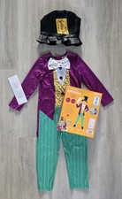 ROALD DAHL age 4 5 6 kids WILLY WONKA FANCY DRESS OUTFIT - SUSTAINABLE COSTUME 