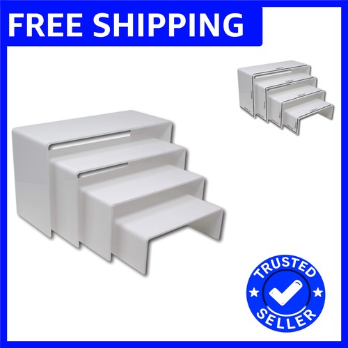 Polished acrylic tiered - polished,