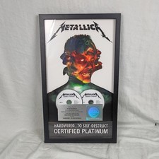 Metallica RIAA Award Platinum