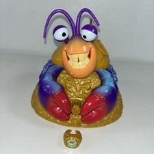Disney Moana Tamatoa Crab Musical Jewellery Box Sings Shiny Light Up With Ring
