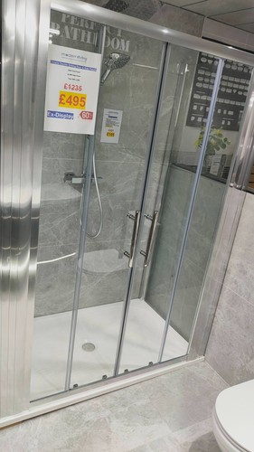 Eastbrook chrome 1200 800mm - ,