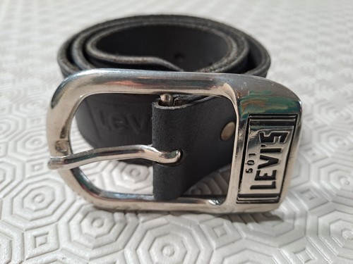 Levi 501 leather belt - belt, 33"