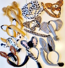 FANCY DRESS ANIMAL SET  EARS