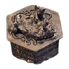 Silver Scenes Trinket Pill Box