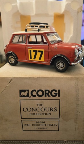 Corgi mini cooper 1275s rally - corgi,