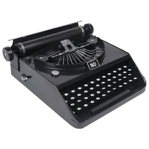 Retro typewriter - 1x(retro,