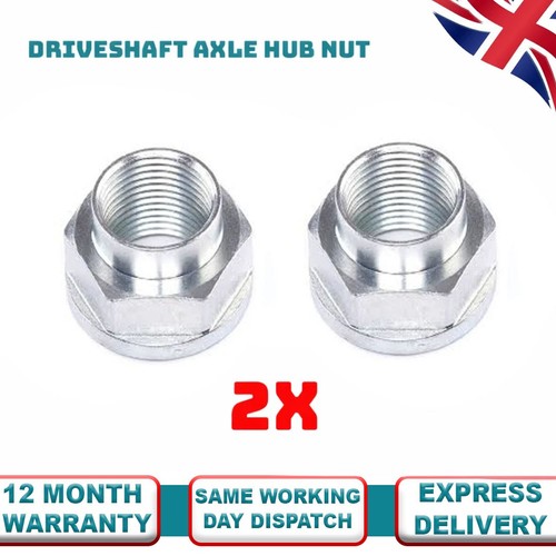 Driveshaft axle hub nut - driveshaft,