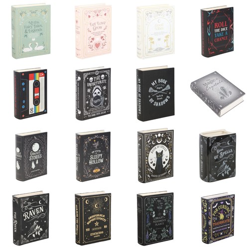 Book shaped wooden storage box - shaped,
