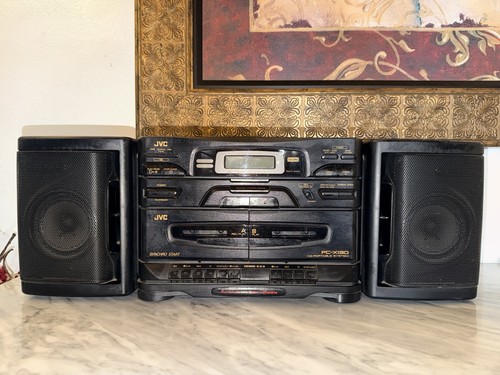 Jvc x130 boombox dual - boombox,