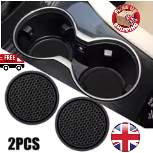 2pcs black car cup - black, holder