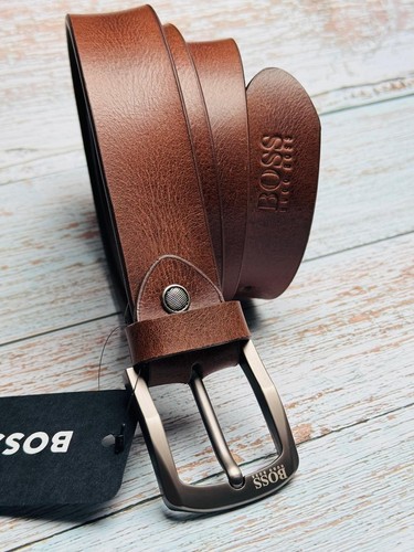 Hugo boss men - brown, leather