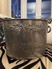 Vintage Moët & Chandon  Pewter Double Magnum Champagne Oval Bucket Cooler