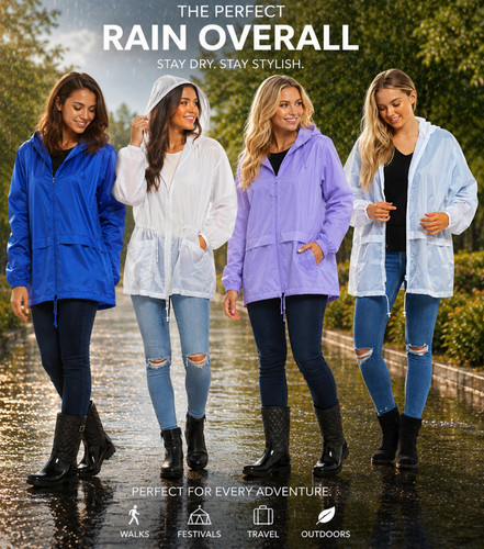 Womens raincoat shower - womens,