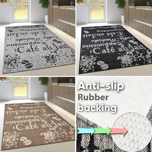 Kitchen rug coffee pattern - kitchen,