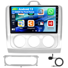 64GB 9" Android 13 Car Stereo CarPlay GPS Sat Navi For Ford Focus MK2 2004~2011