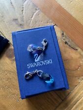 Swarovski Crystal Charms - Clip on Charms clear & baby blue 