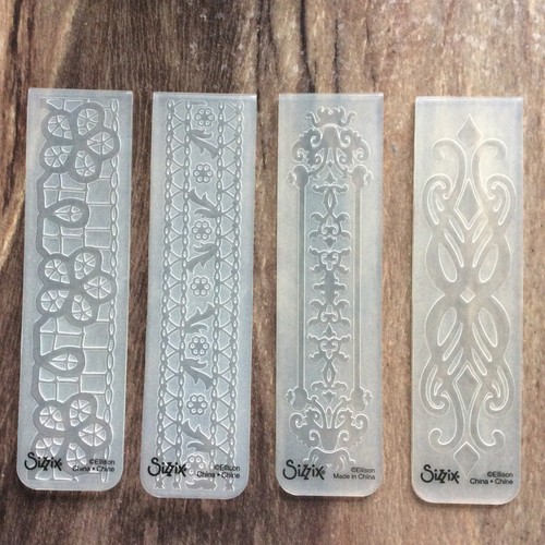 Sizzix border embossing - 4,