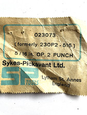 Sykes Pickavant 230 Double lap flaring tool OP 2 Punch 5/16 023073