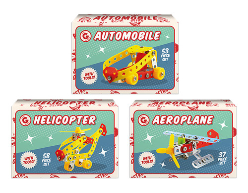 Metal plastic construction kit - construction,