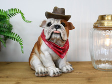 Resin Cowboy British Bulldog