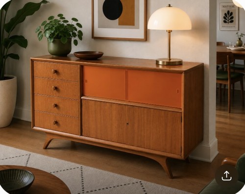 Vintage teak sideboard - vintage,
