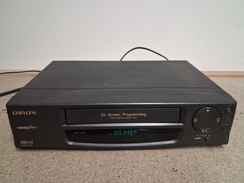 Orion d2098 vcr vhs - player, and