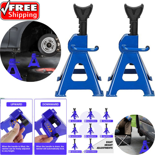 2pcs ton axle stands - 2pcs,