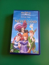 Peter Pan 2 Return To Neverland VHS Walt Disney Movie Sequel Video TESTED