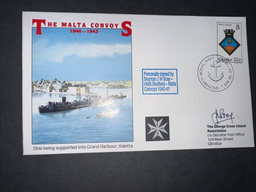 Stamps malta convoy - malta,
