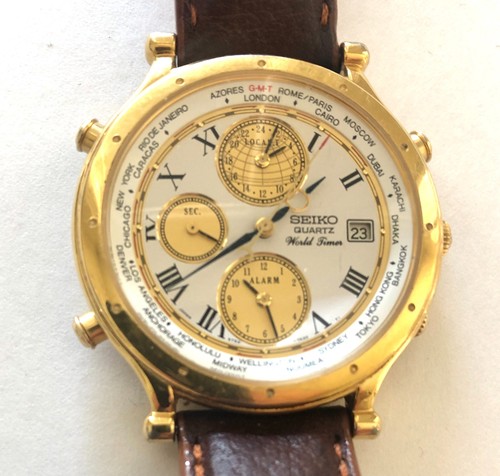 Seiko quartz world - quartz, timer