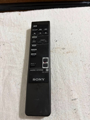 Sony s221 genuine remote - rm-s221,