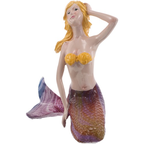 Mermaid yard decoration - mermaid,