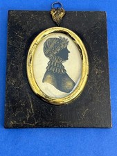 ANTIQUE 19TH C. SILHOUETTE