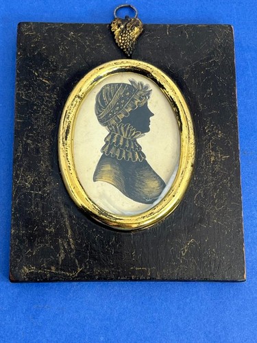 Antique 19th silhouette - c.,