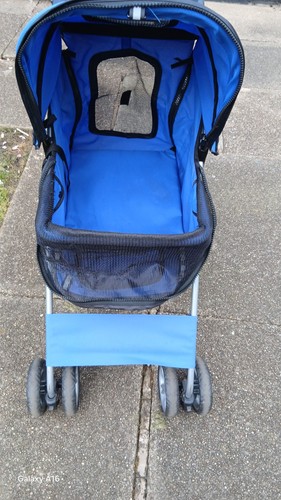 Foldable pet dog stroller - foldable,